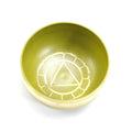 Handmade Himalayan singing bowl 7.8cm with mallet in colourful options for yoga meditation