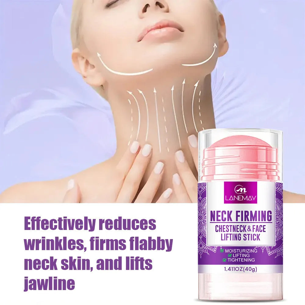 40g neck firming cream in packaging with anti-wrinkle and brightening properties
