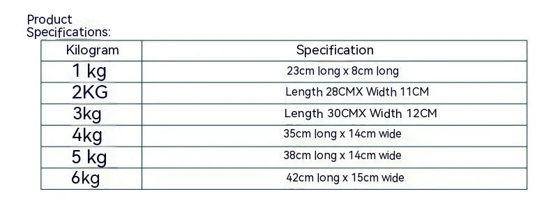 Legging sandbags for track and field training with Oxford cloth construction and adjustable weights