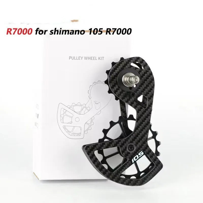 LTWOO 13T and 18T jockey pulley set for Shimano 105 R7000 rear derailleur in colourful and economic versions