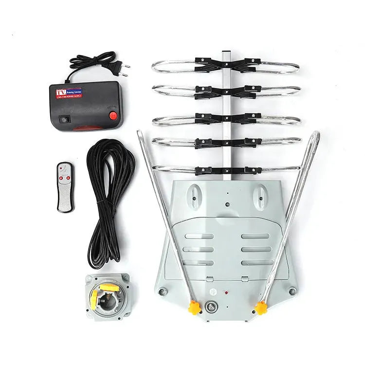 GR-1002 outdoor rotatable TV antenna with high gain digital television receiver