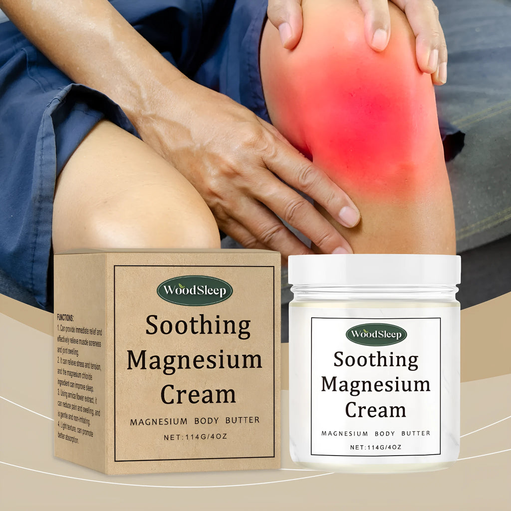 114g tube of magnesium cream for post-exercise body care with DNA magnesium and allantoin