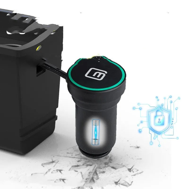 Lavida car charger with QC3.0 fast charging for Android and Apple devices