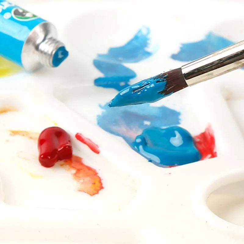 Gouache paint set with multiple tubes in 12, 18, or 24 colours available in 5ml or 12ml sizes