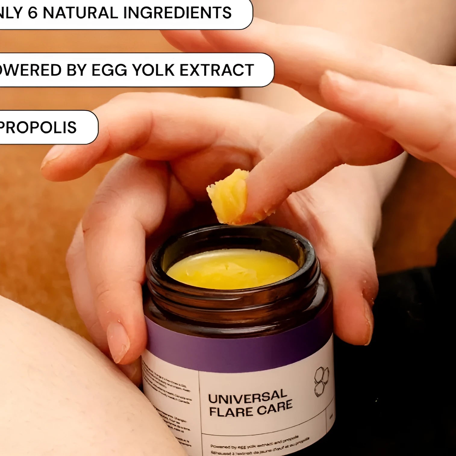 120g tube of Universal Flare Care unbranded muscle and joint pain relief cream.