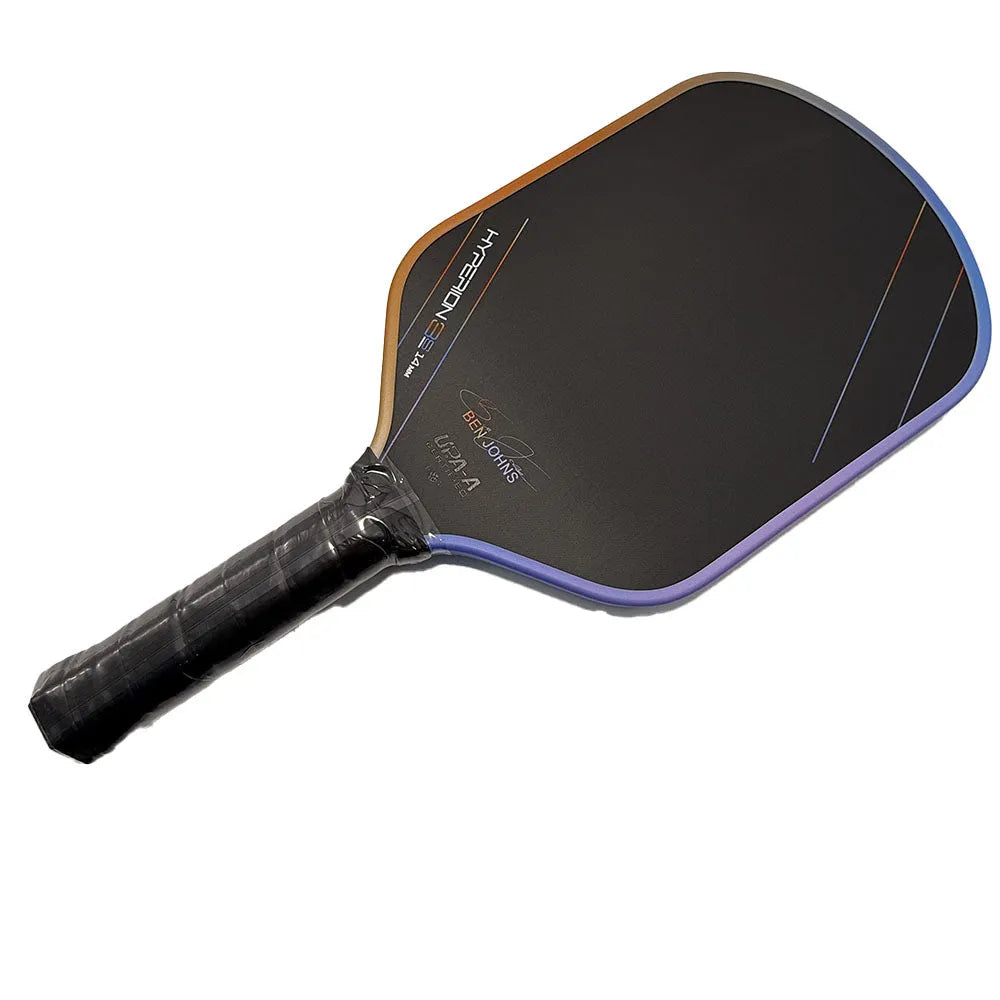 Aurora Multicolor Hyperion pickleball paddle with carbon fibre face and multicolour matte pattern
