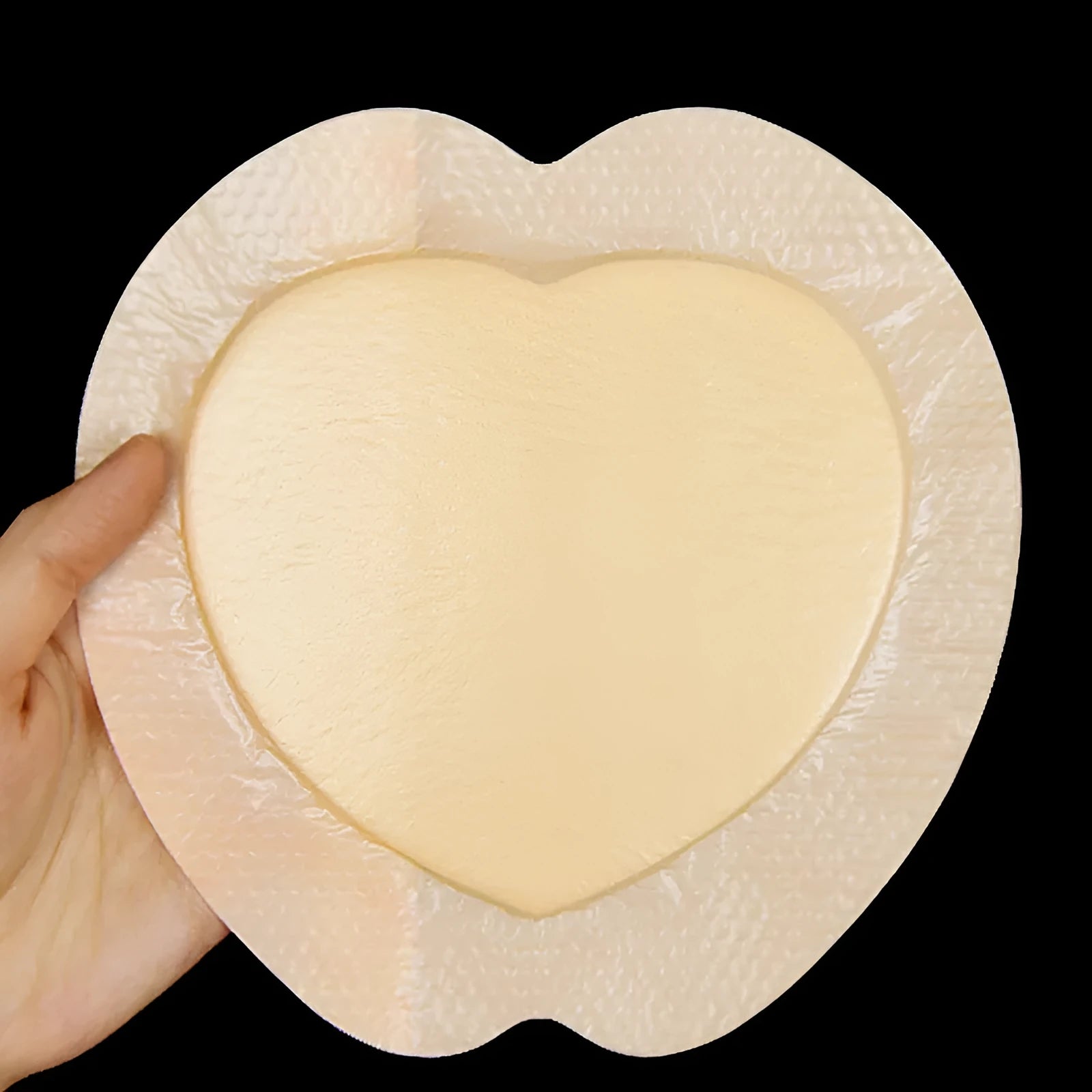 Large skin-colour bedsore sticker with silica gel foam dressing for pressure sore prevention