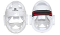 Karate helmet protective headgear for boxing training in blue, red or white colour options
