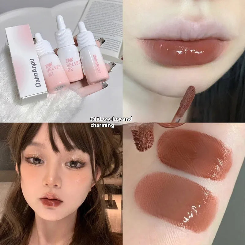 Mirror Lip Lacquer moisturising lip colour in milk huhoo series with 3.5g net content