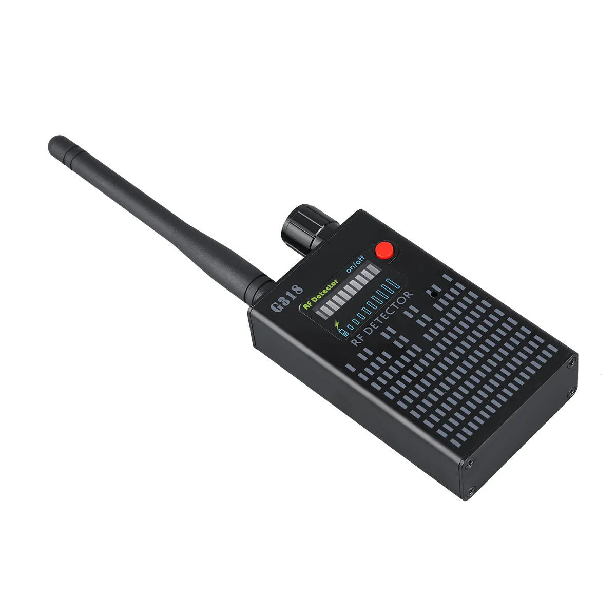 Black aluminium alloy G318 hole camera detector for privacy protection