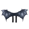 Black cloth bat wings Halloween costume for cats and dogs in three size options