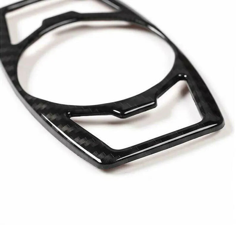 Carbon fibre pattern adhesive paster for Ford F150 Wild Horse headlight control panel 2015-2019