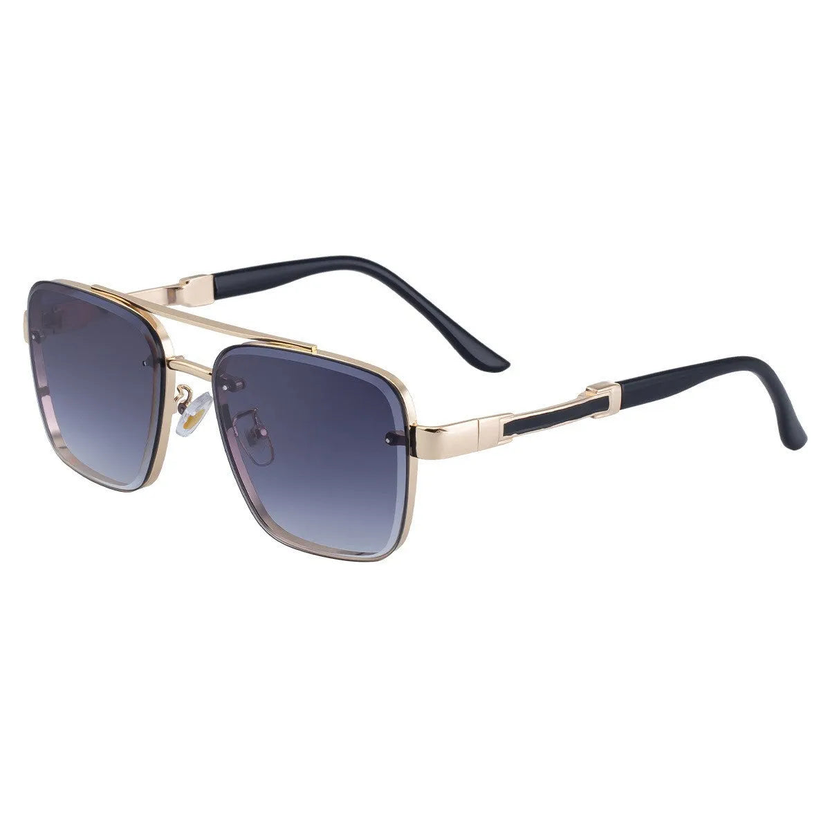 Men's vintage sunglasses with UV protection PC lenses in various colour options.