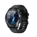 Youth2 Smart Bracelet with body temperature display on a 1.3-inch screen in a black zinc alloy case.