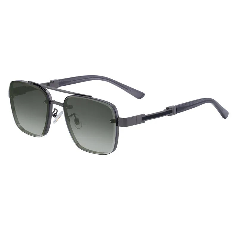 Men's vintage sunglasses with UV protection PC lenses in various colour options.