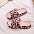 Leopard print slippers with thick EVA sole in various animal pattern colours