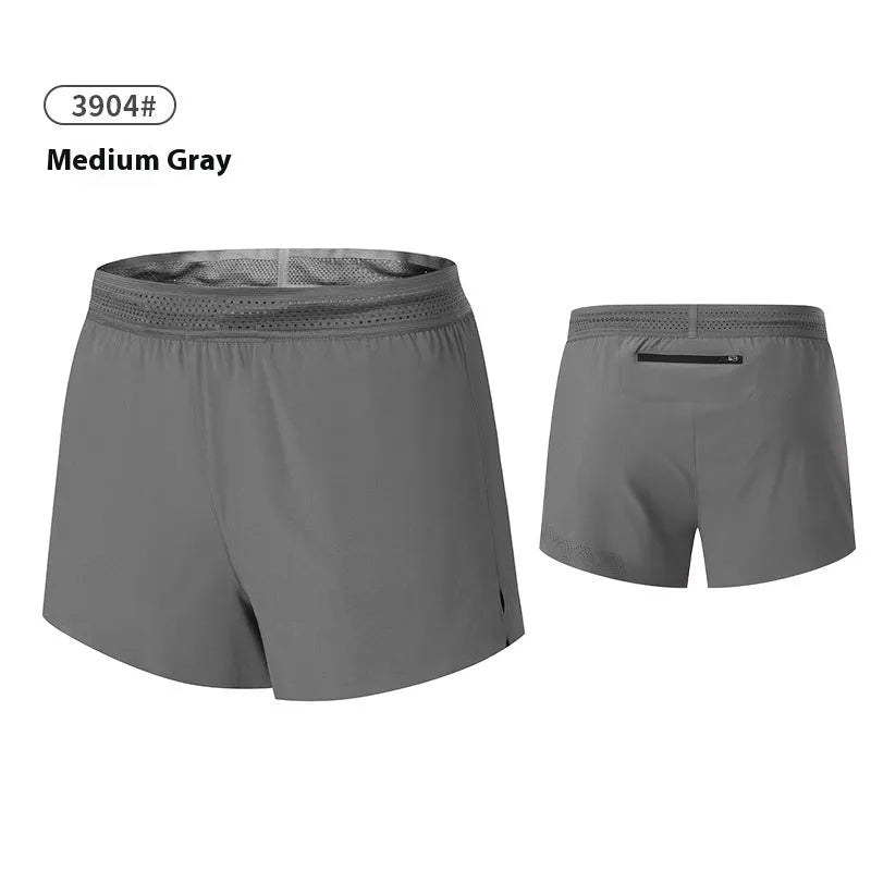 Men's black polyester basketball shorts with low-waist elasticated waistband laid flat