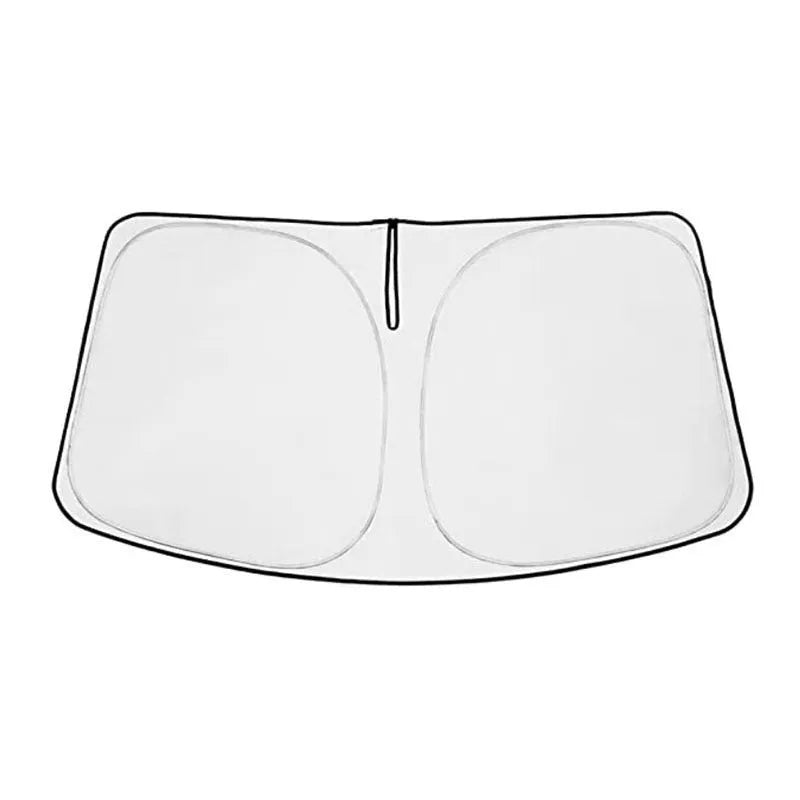 Silver car windshield sunshade for Toyota NOAH XOVY 90 series vehicles with two size options
