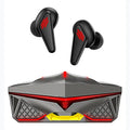 K98 Black True Wireless Stereo Bluetooth gaming headset with charging bay.