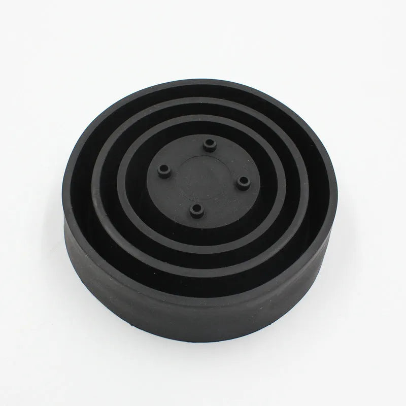 Silicone car headlight dust cover showing closed Type A and open Type B styles for waterproof protection.