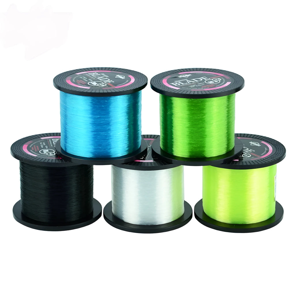 Seaknight 1000 M nylon monofilament fishing line spool in multiple colours and sizes