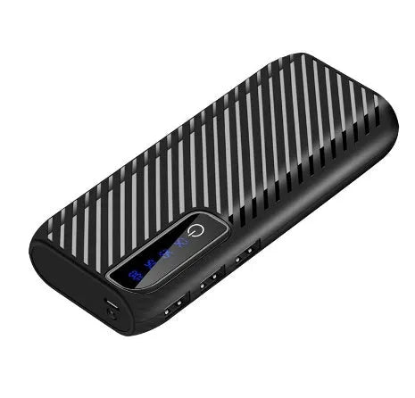 20000mAh portable mini power bank showing compact dimensions and multiple colour options