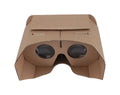 Virtual reality VR glasses made from paper cardboard compatible with 4-6 inch smartphones