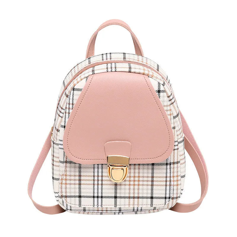 Diagonal phone bag in PU leather with adjustable strap in five colour options