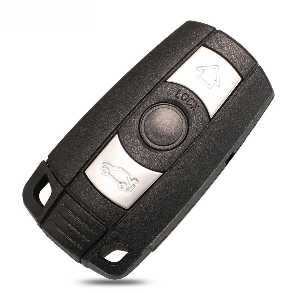 BMW semi-intelligent remote car key replacement set with three keys, model HU92.