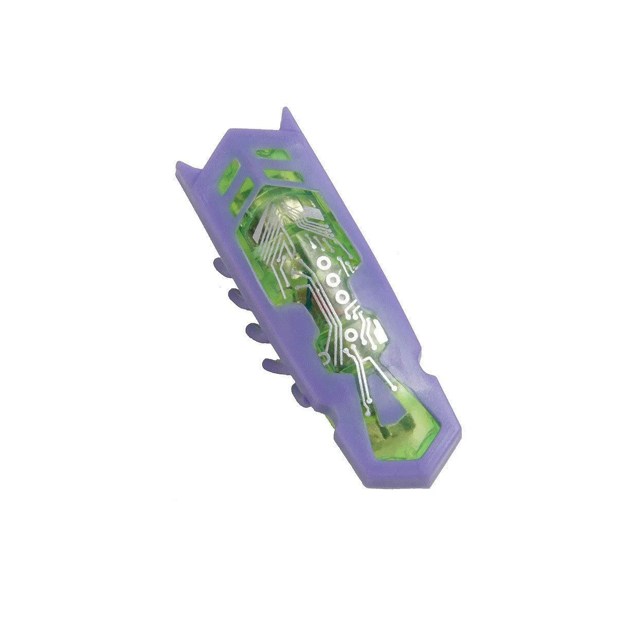 Electric jumping insect cat toy showing miniature worm design and compact 4.5cm plastic construction