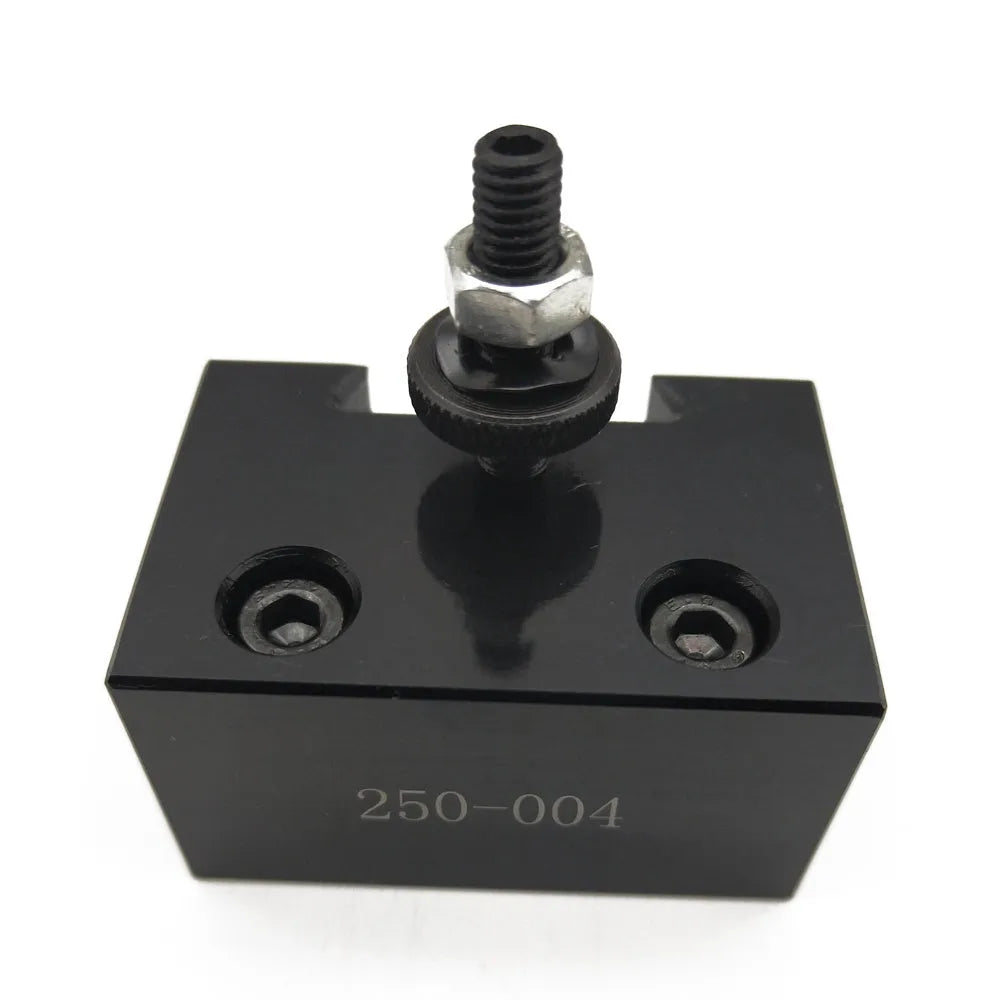 Machifit 250-000 steel quick change tool post for M10 mini woodworking lathes.