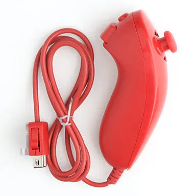 Wii left and right gamepad controller set with hand rope and infrared sensor in selected colour