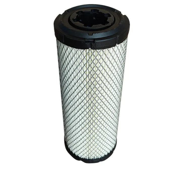 Donaldson 1027 engine air filter with folding element showing 106cm diameter measurement