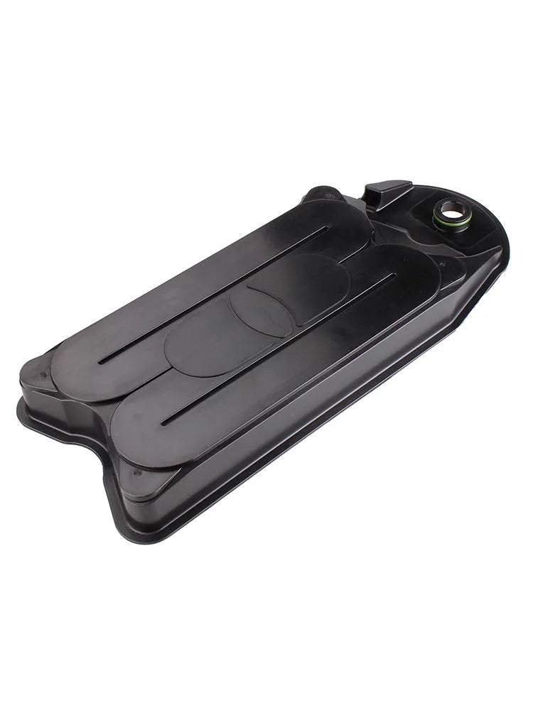Black automotive crankcase ventilation filter model OFI068 for Ram trucks with 6.7L Cummins diesel