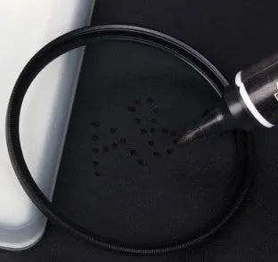 Adjustable multi-diameter camera ND filter set with four grayscale dimming mirrors