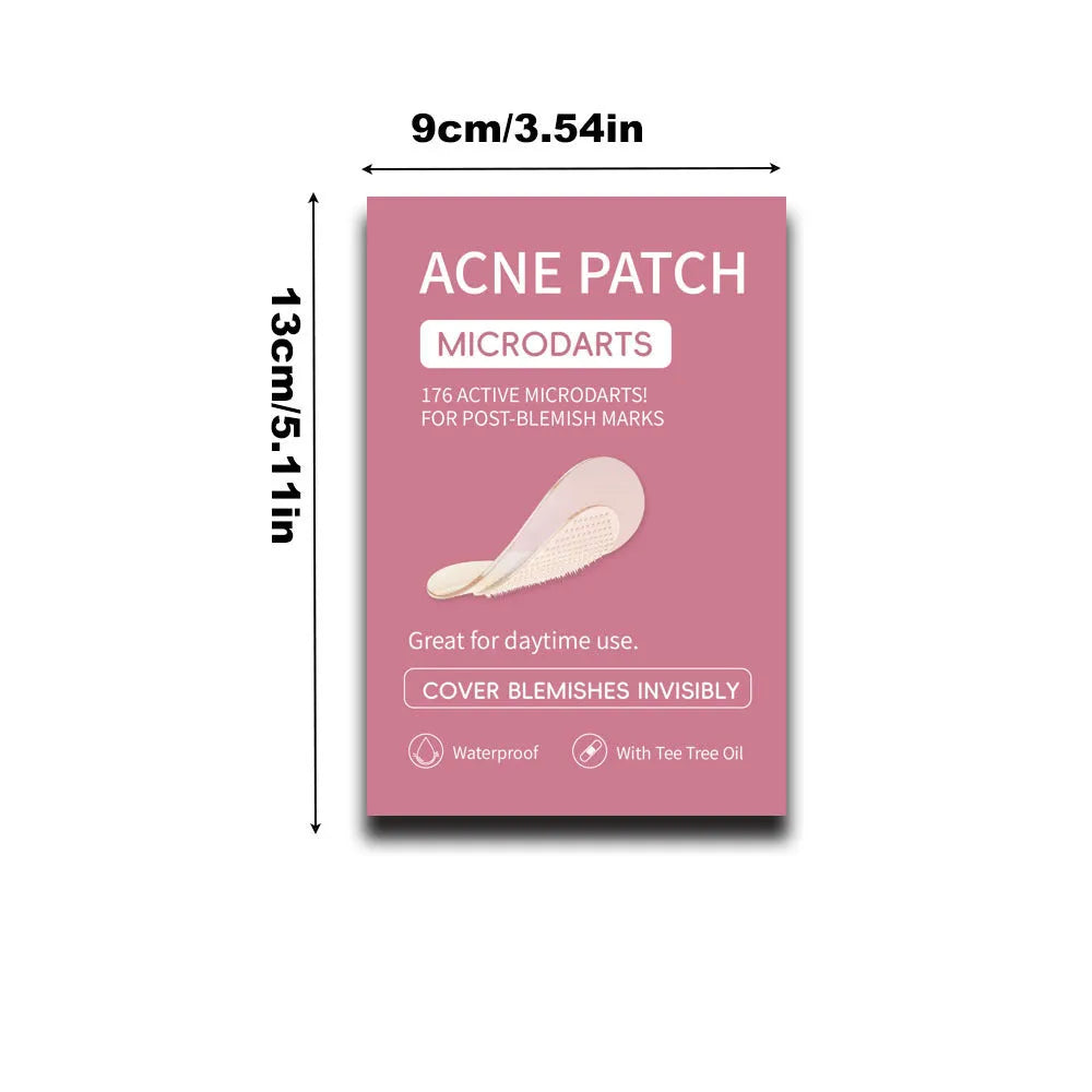 Box of 9 acne patches for desalting pimple and closed mouth acne treatment