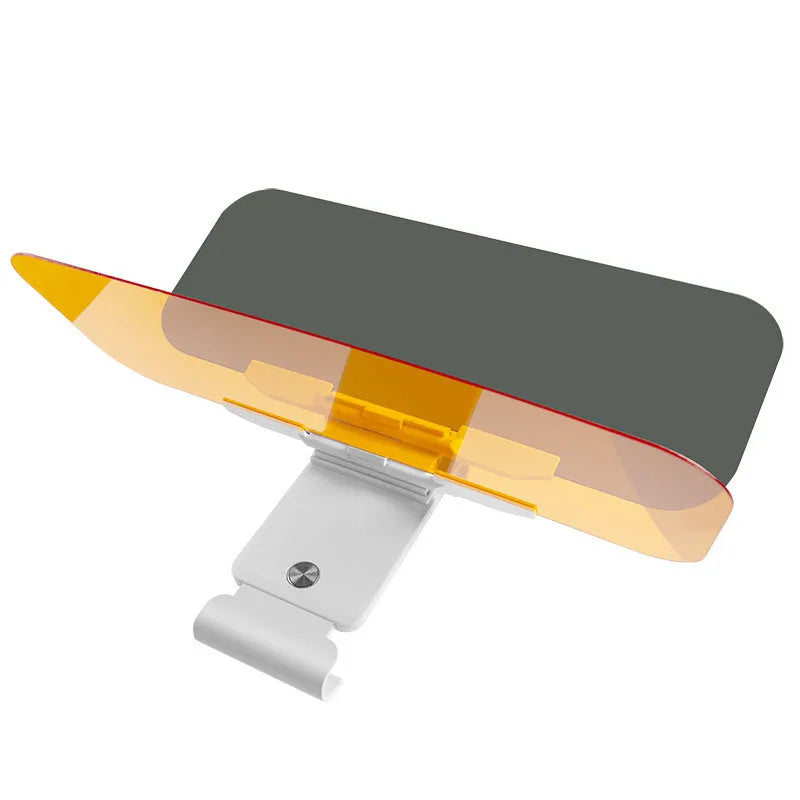 Anti-high beam goggles dual-use car sun visor with telescopic installation on vehicle windshield