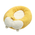 Corgi-shaped plush pet bed for dogs and cats in three sizes with soft filling