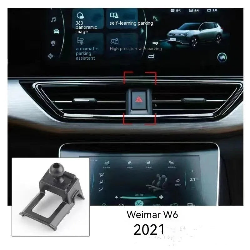 Goodway car dashboard mobile phone bracket with 360-degree rotating head