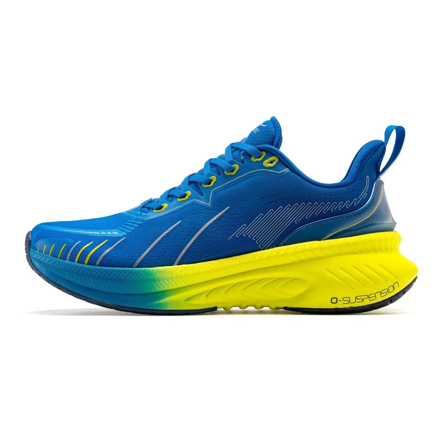 Low-top running shoes in multiple colours with PU mesh upper and rubber sole