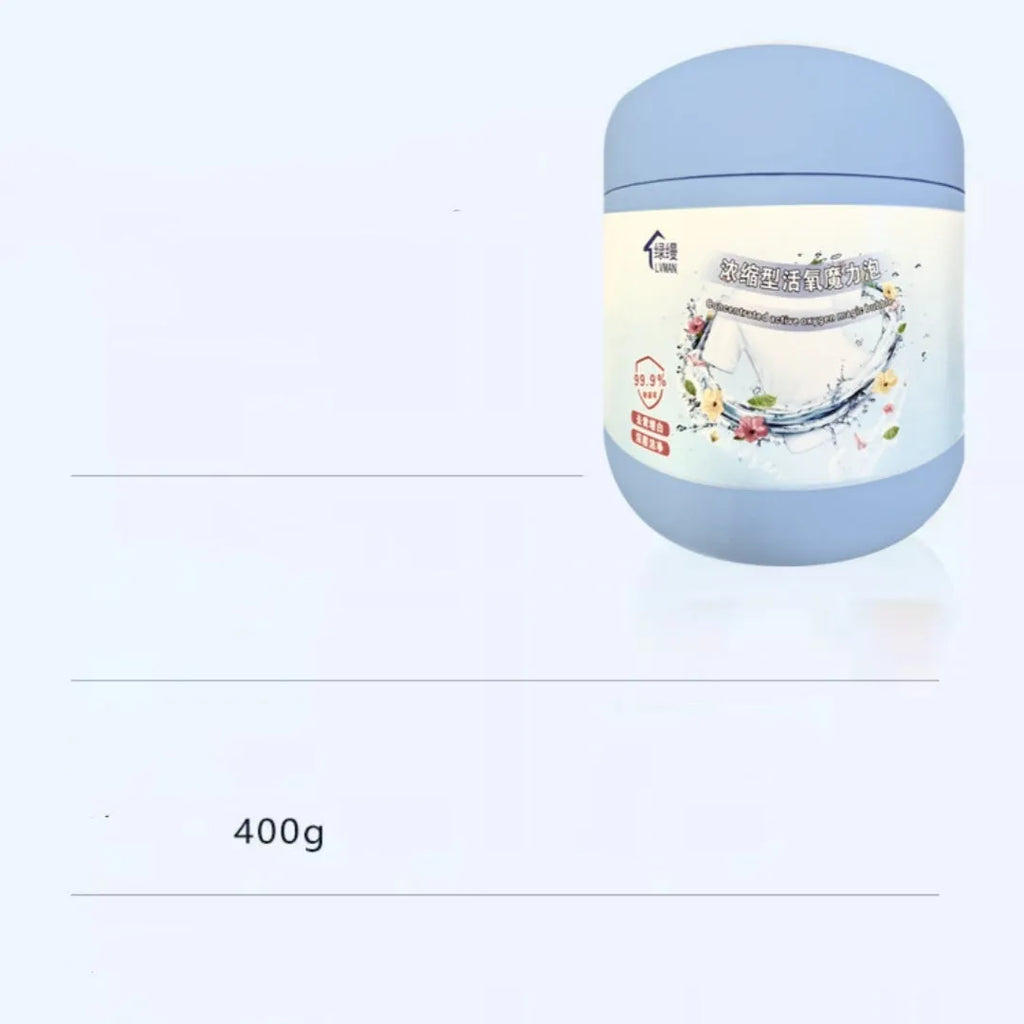 400g bottle of strong decontamination salt active oxygen bleaching powder for laundry stain removal