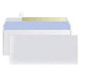 Blue confidential security envelope with tamper-evident self-adhesive seal measuring 105 x 240mm
