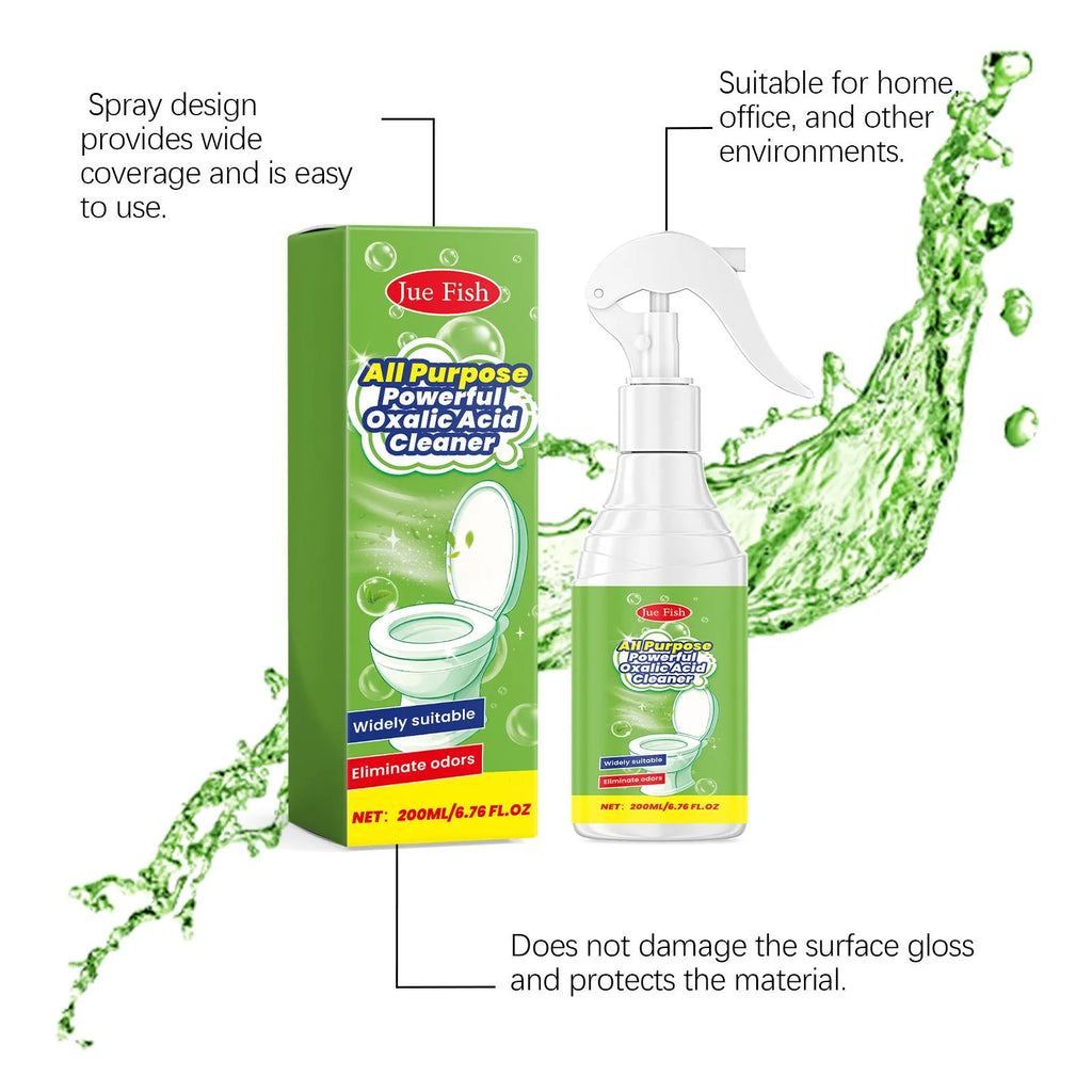 200ml household grease cleaning spray bottle measuring 5.5cm wide and 13.6cm tall