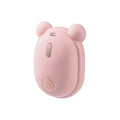 Pink pet grooming brush with spray function, massage teeth, and removable silicone comb head for dog and cat hair removal