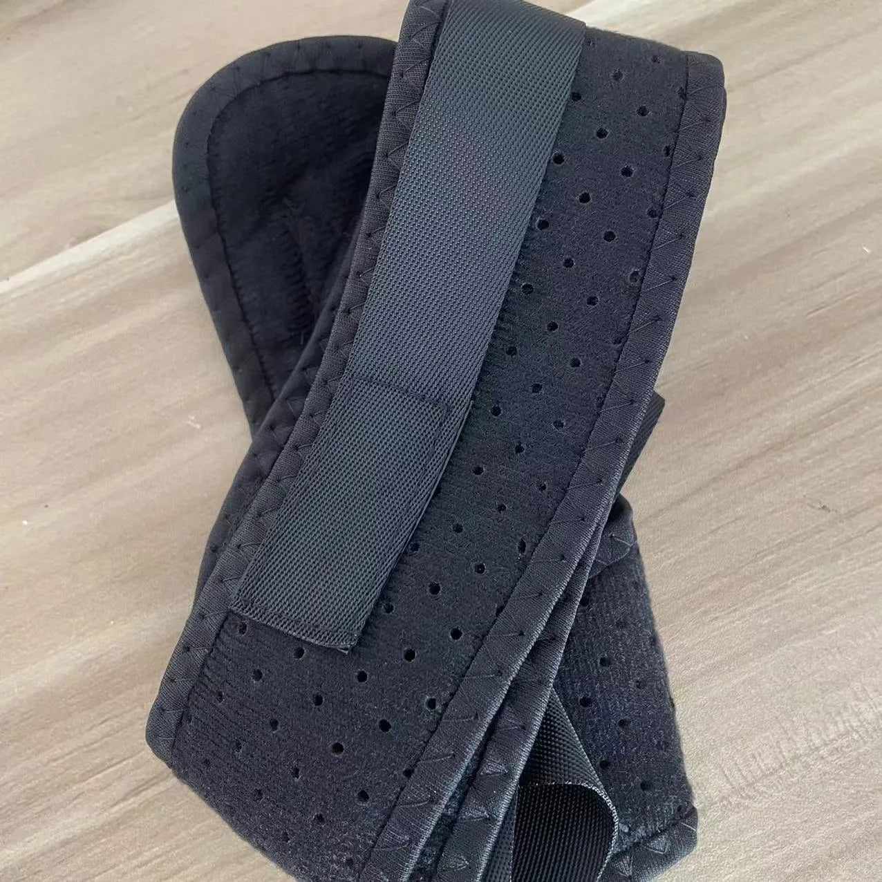 Adjustable nylon back correction band for posture support during sitting activities