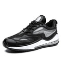 Space Black and Space White men's summer casual shoes with height-increasing design