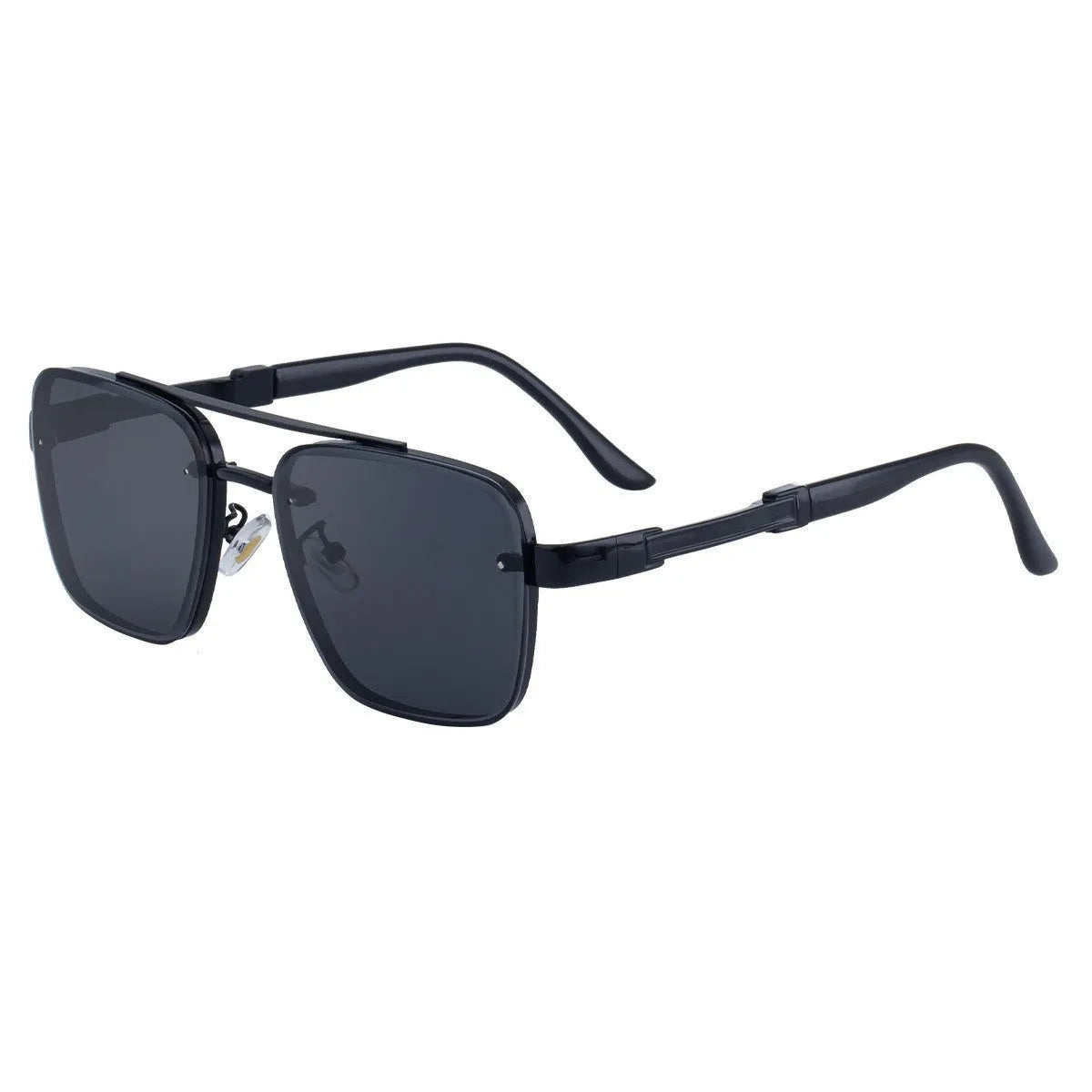 Men's vintage sunglasses with UV protection PC lenses in various colour options.