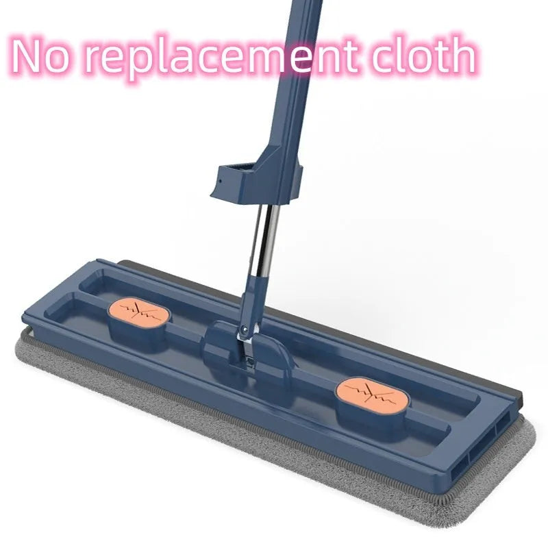 New style large flat mop with 360 rotating head and 137cm stainless steel handle for cleaning tile and wood floors