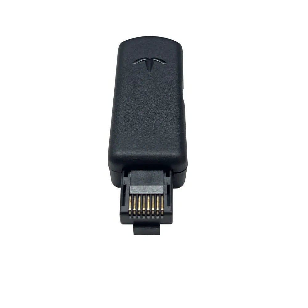 Black aluminium alloy PlayStation JB Tool USB adapter for firmware switching with Ethernet port