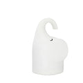 Elephant silicone night light with warm white glow for bedroom bedside use